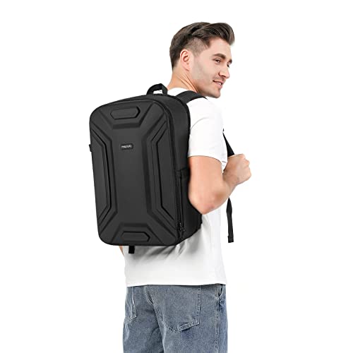 Geometric Camera Backpack: Waterproof & Laptop Compartment