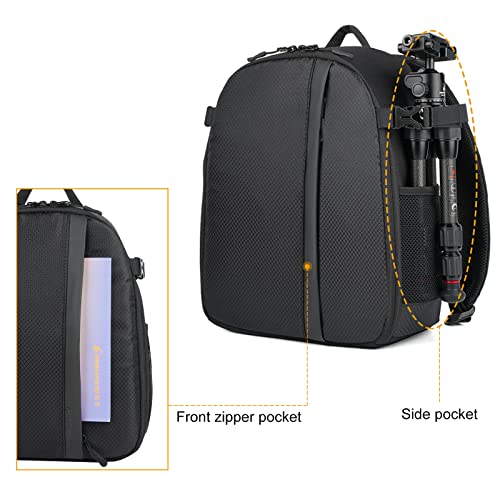 Compact Waterproof Camera Backpack for DSLR and Mirrorless