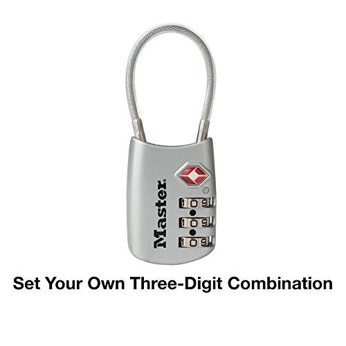 TSA Approved Combination Luggage Lock - Colors Vary
