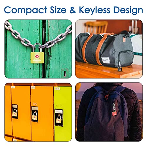 TSA Approved Travel Locks - 4 Pack