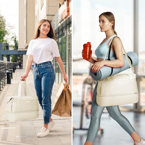 ETRONIK Women's Gym Bag with USB Charging Port