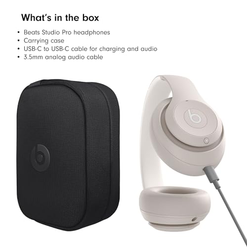 Beats Studio Pro Wireless Noise Cancelling Headphones - Sandstone