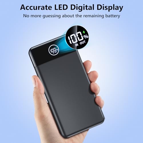 Fast Charging 33800mAh Power Bank, Portable Charger