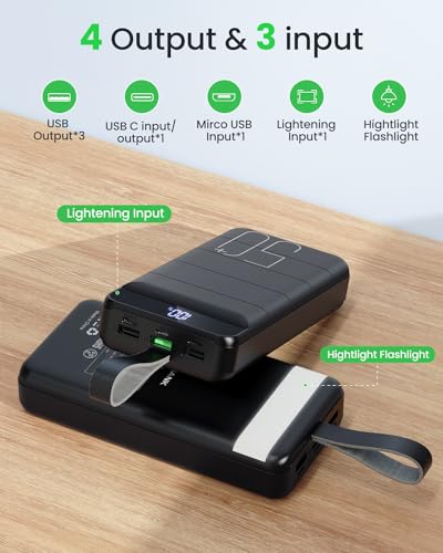 Portable 50000mAh Fast Charging Power Bank