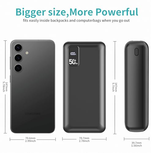 POIYTL 50000mAh Power Bank, Fast Charging, Portable
