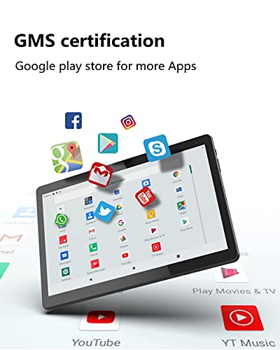 COOPERS 10" Android Tablet, Quad Core, 32GB Storage