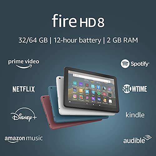 Fire HD 8 Tablet - 8" Display, 32GB - Black