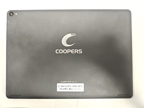 COOPERS 10" Android Tablet, Quad Core, 32GB Storage