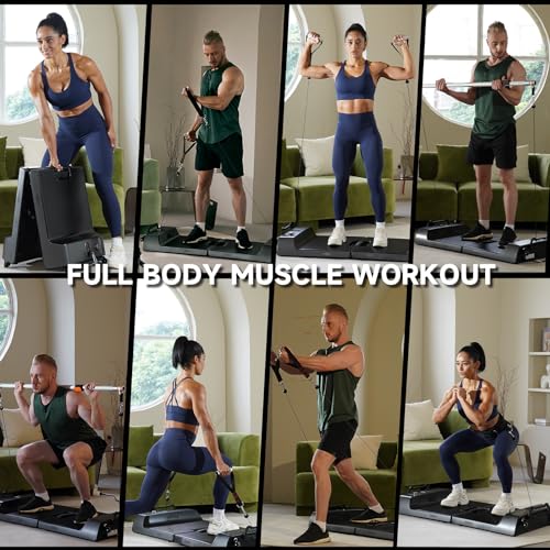 Foldable Smart Fitness Board- 6-in-1 Home Gym