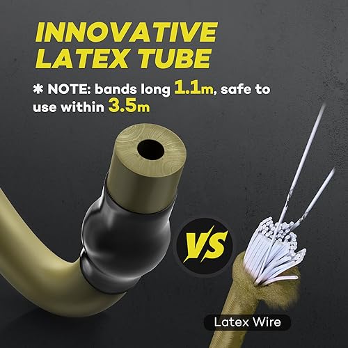 Heavy Resistance Bands with Handles and Door Anchor