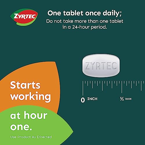 Zyrtec 24 Hour Allergy Relief Tablets, 14 ct