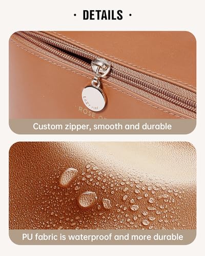EACHY Waterproof Travel Makeup Bag, Medium