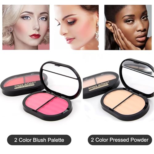 AOLIKOKO Women's Full Makeup Kit - Pink
