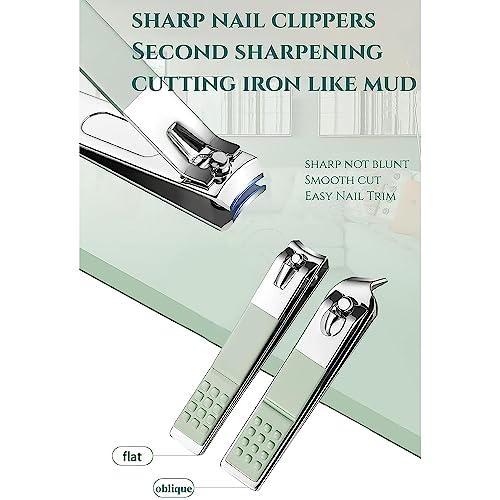 7-Piece Stainless Steel Manicure Set in Leather Case