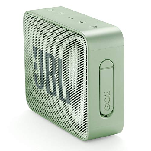 JBL GO2: Waterproof Bluetooth Speaker in Mint