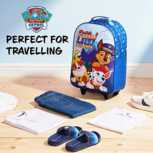 Kids Paw Patrol Foldable Trolley Suitcase