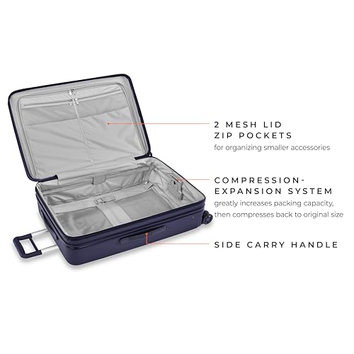 Briggs & Riley Sympatico Large Spinner Luggage - Navy, 30