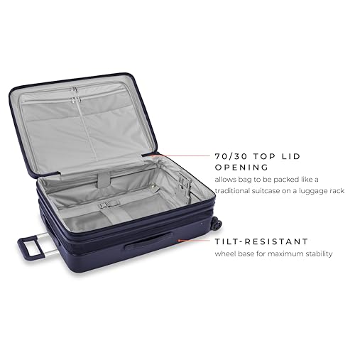 Briggs & Riley Sympatico Large Spinner Luggage - Navy, 30