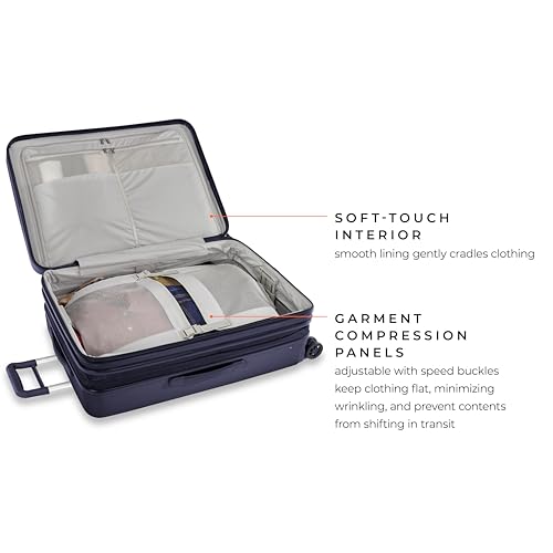 Briggs & Riley Sympatico Large Spinner Luggage - Navy, 30