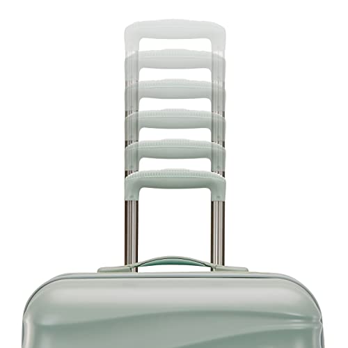American Tourister Hardside Expandable Luggage, Sage Green, 20-Inch