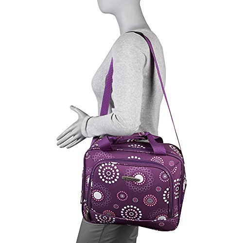 Rockland Impulse Pucci 4-Piece Softside Luggage Set