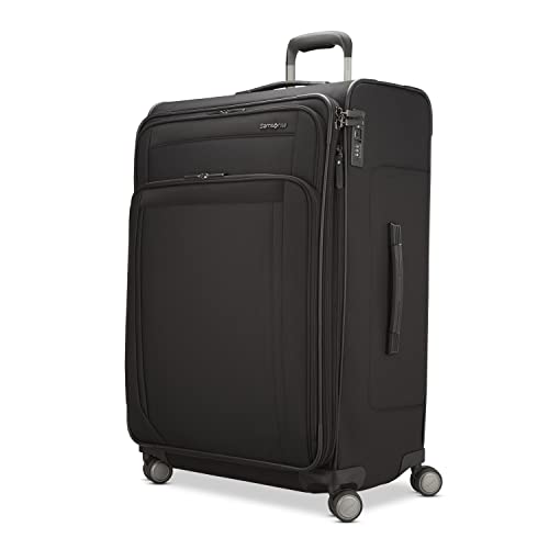 Samsonite Lineate DLX Expandable Luggage, Black