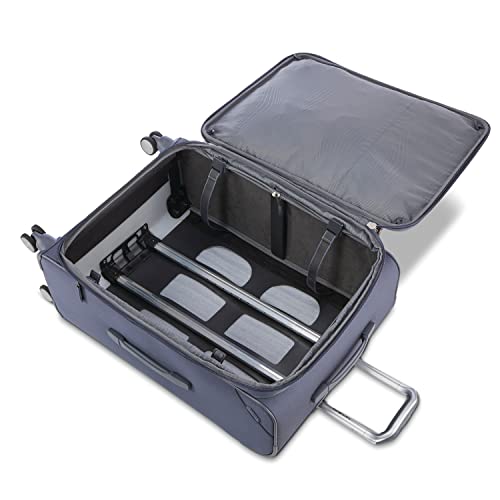 Samsonite Checked-Medium Spinner Suitcase, Slate