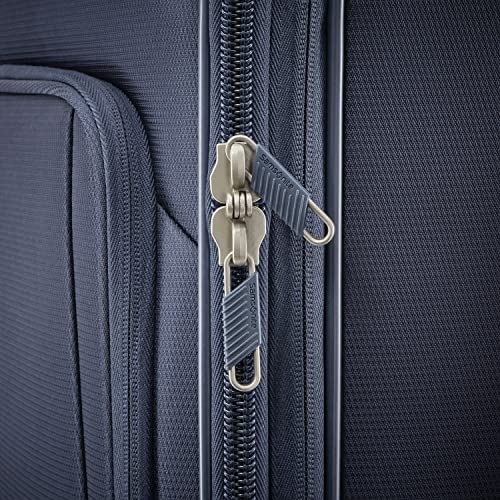 Samsonite Checked-Medium Spinner Suitcase, Slate