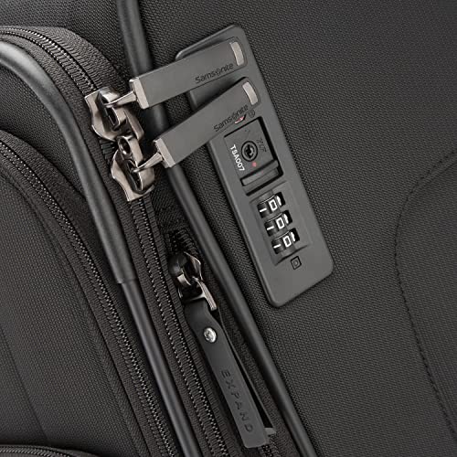 Samsonite Lineate DLX Expandable Luggage, Black