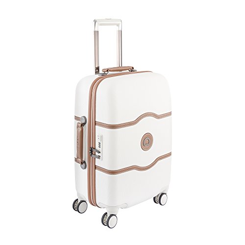 DELSEY Paris Chatelet Hardside Spinner Luggage (Champagne White)