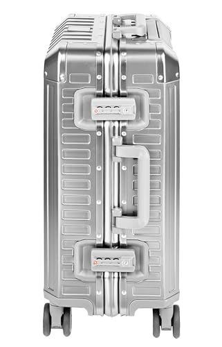 GLX2 All Aluminum Luggage Suitcase - Silver