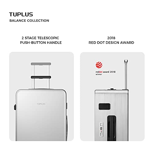 TUPLUS Aluminum Luggage Hard Shell Suitcase, CORE Series