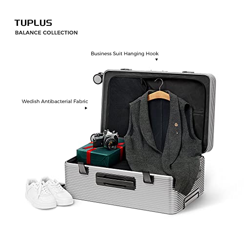 TUPLUS Aluminum Luggage Hard Shell Suitcase, CORE Series