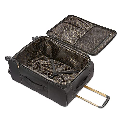 American Tourister Belle Voyage Spinner Luggage, Medium (25") - Black