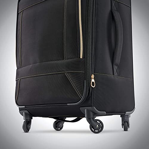 American Tourister Belle Voyage Spinner Luggage, Medium (25") - Black