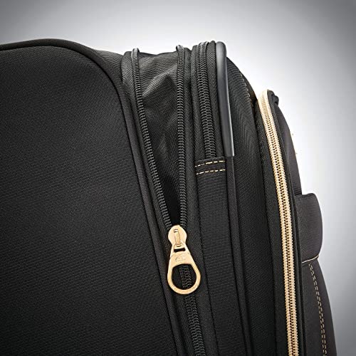 American Tourister Belle Voyage Spinner Luggage, Medium (25") - Black