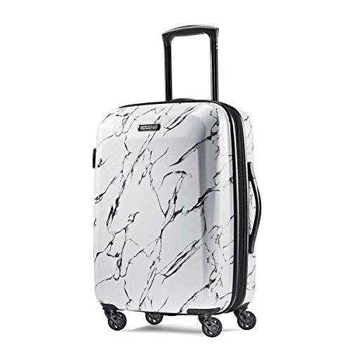 American Tourister Moonlight Hardside Spinner Carry-On, Marble 21-Inch
