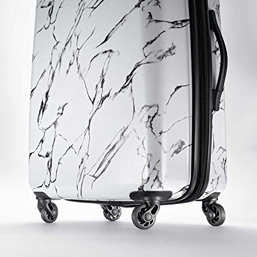 American Tourister Moonlight Hardside Spinner Carry-On, Marble 21-Inch