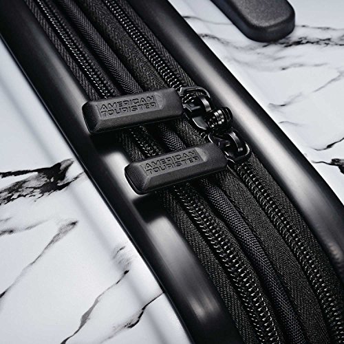 American Tourister Moonlight Hardside Spinner Carry-On, Marble 21-Inch