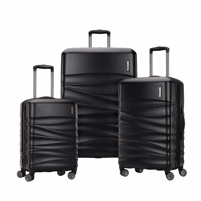 American Tourister Tranquil 3-piece Hardside Set - Black