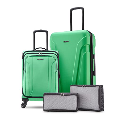 American Tourister Troupe 4PC Set, Garden Mint
