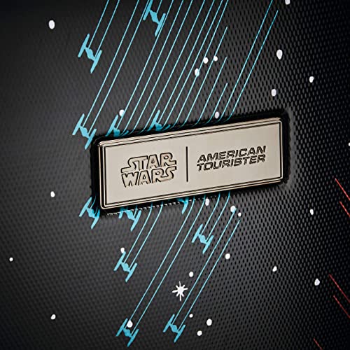 American Tourister Star Wars Spinner Luggage, Galaxy Print, 20