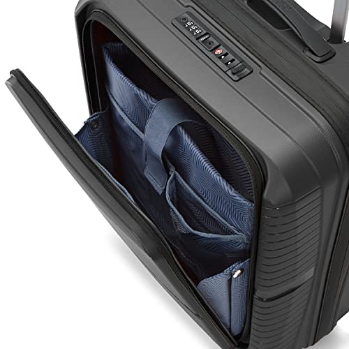 American Tourister Graphite Hardside Expandable Luggage, 20-Inch