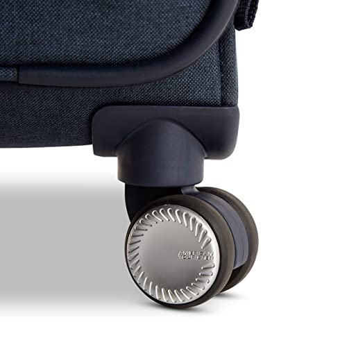 AMERICAN TOURISTER Expandable Softside Spinner Luggage, Navy Blue