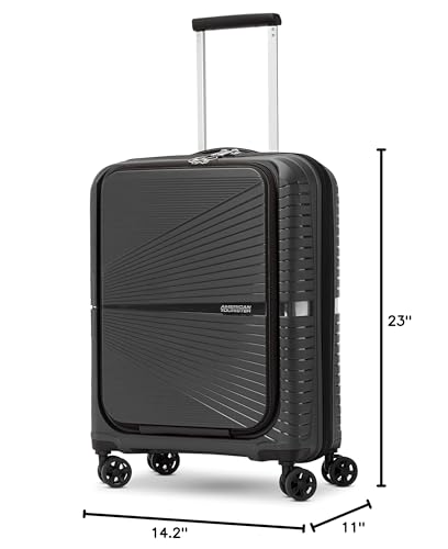 American Tourister Graphite Hardside Expandable Luggage, 20-Inch