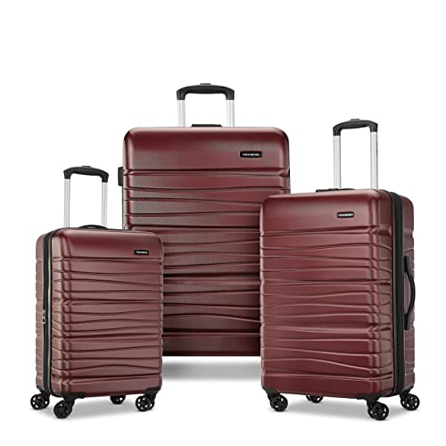 Samsonite Evolve SE Spinner Luggage Set, Matte Burgundy