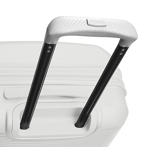 American Tourister Hardside Expandable Luggage, White Carry-On