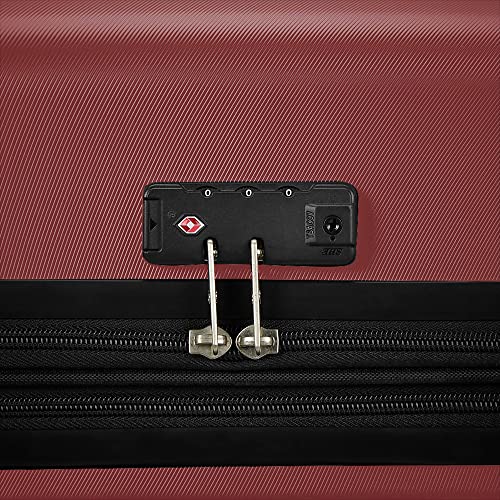 Samsonite Evolve SE Spinner Luggage Set, Matte Burgundy