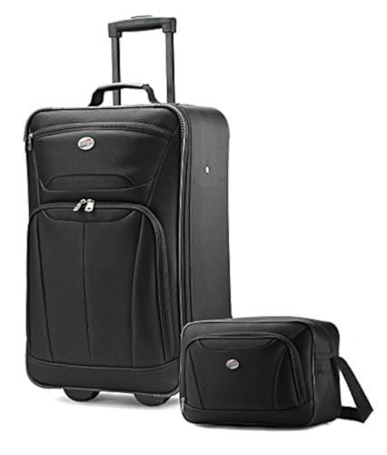 American Tourister Black Softside Luggage (2-Piece Set)