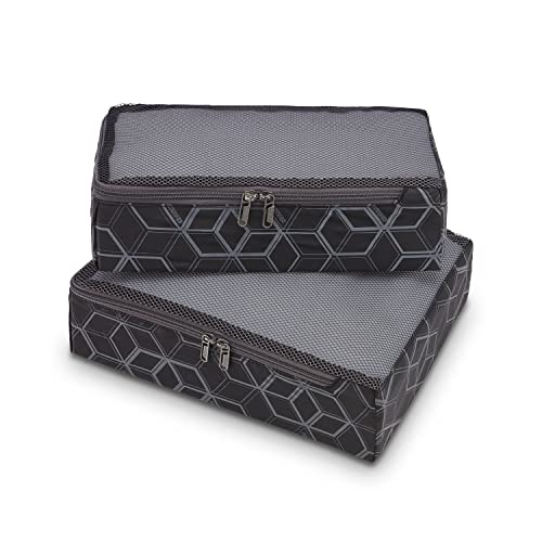 AMERICAN TOURISTER Troupe Set - Hardside & Softside, Black